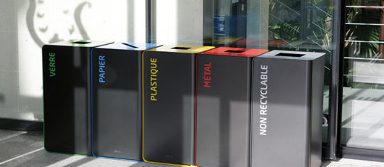 Poubelle de tri selectif poubelle de bureau