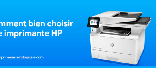 Comment choisir imprimante HP